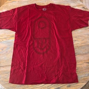 AIR BLASTER red T shirt 100% cotton/never worn/ML